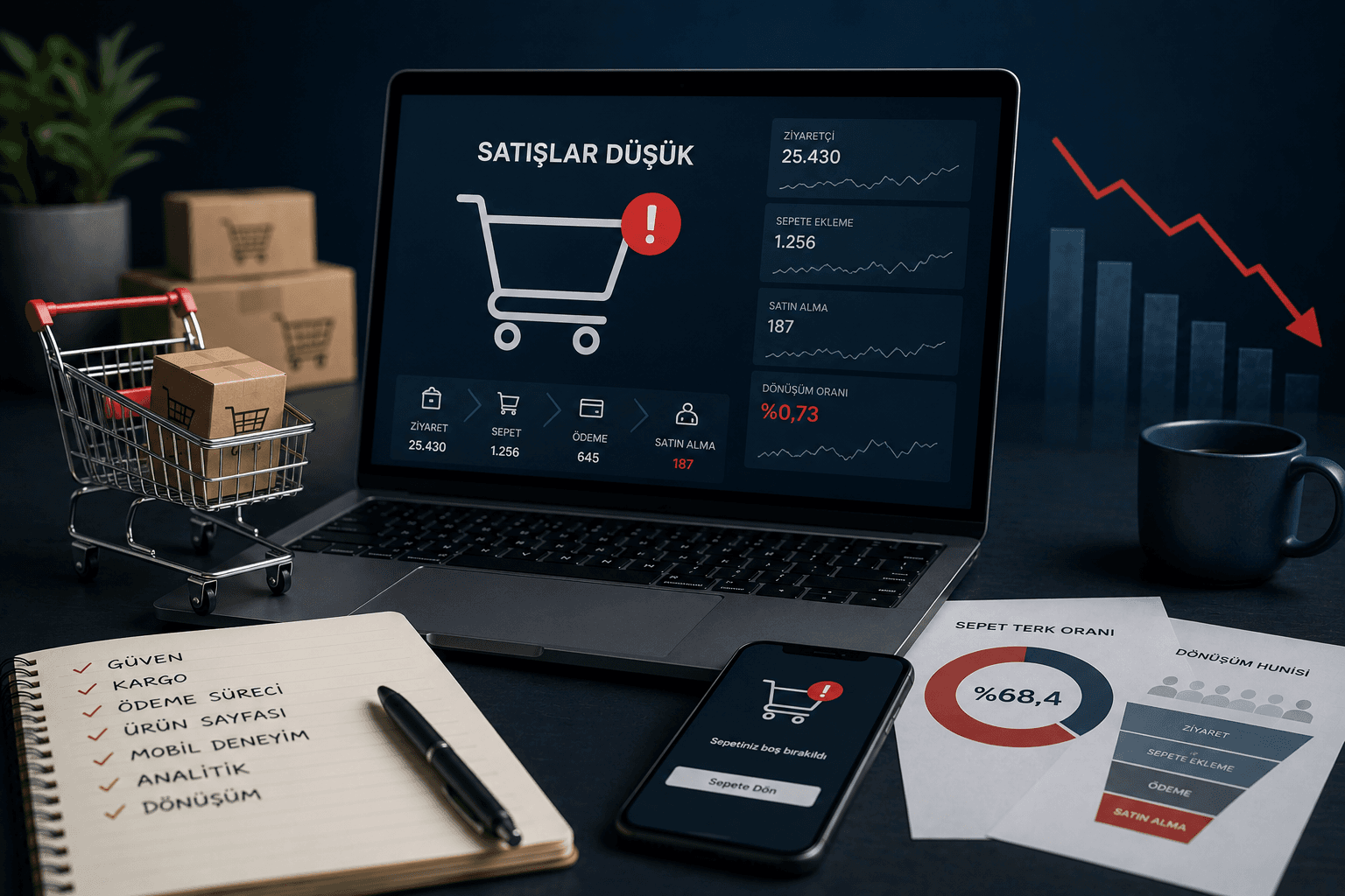 E-Ticaret Siteniz Neden Satış Yapmıyor? 10 Kritik Neden ve Dönüşümü Artıracak Çözümler