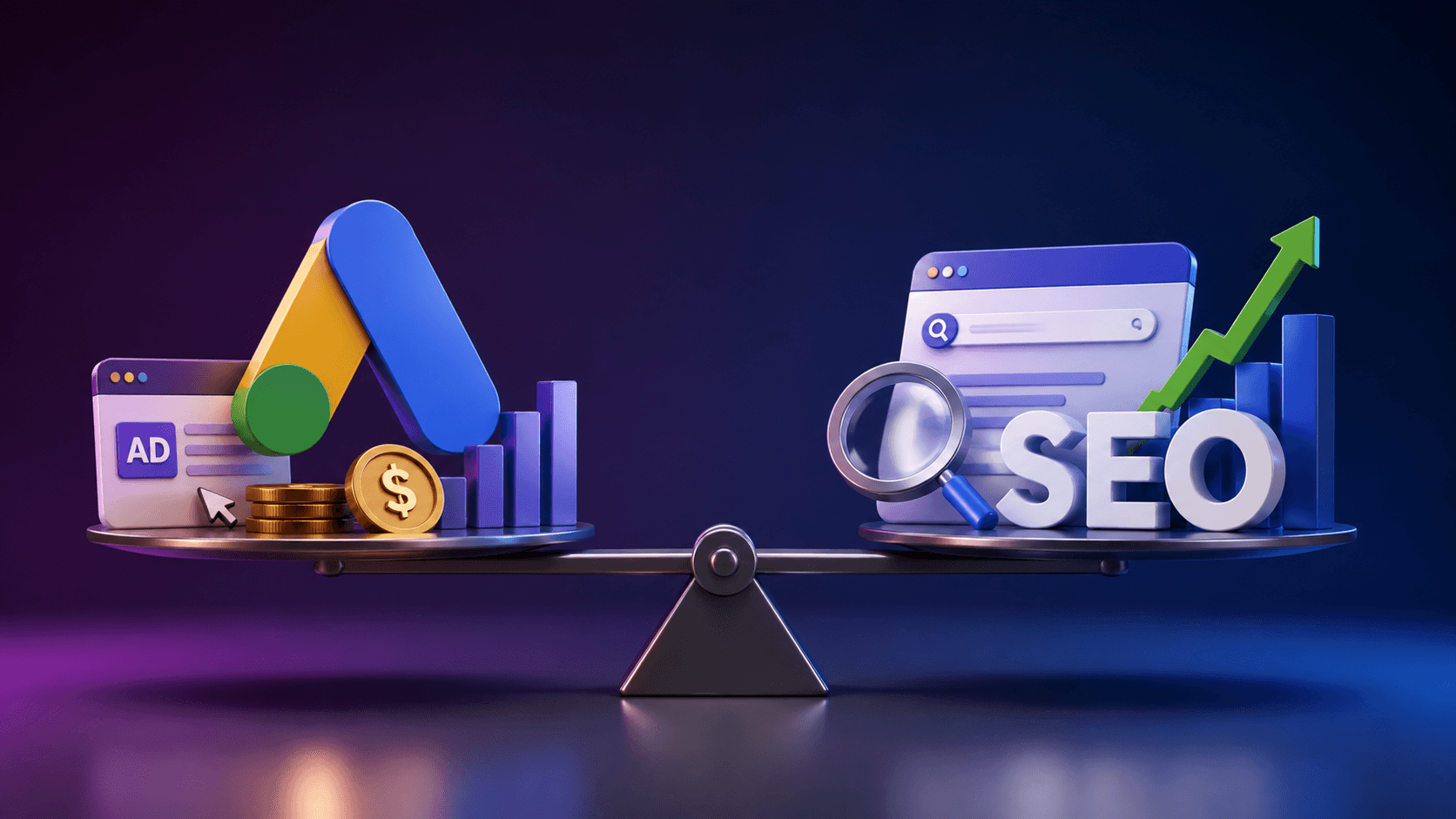 Google Ads mı SEO mu? İşletmenizin Parasını Nereye Yatırmalı