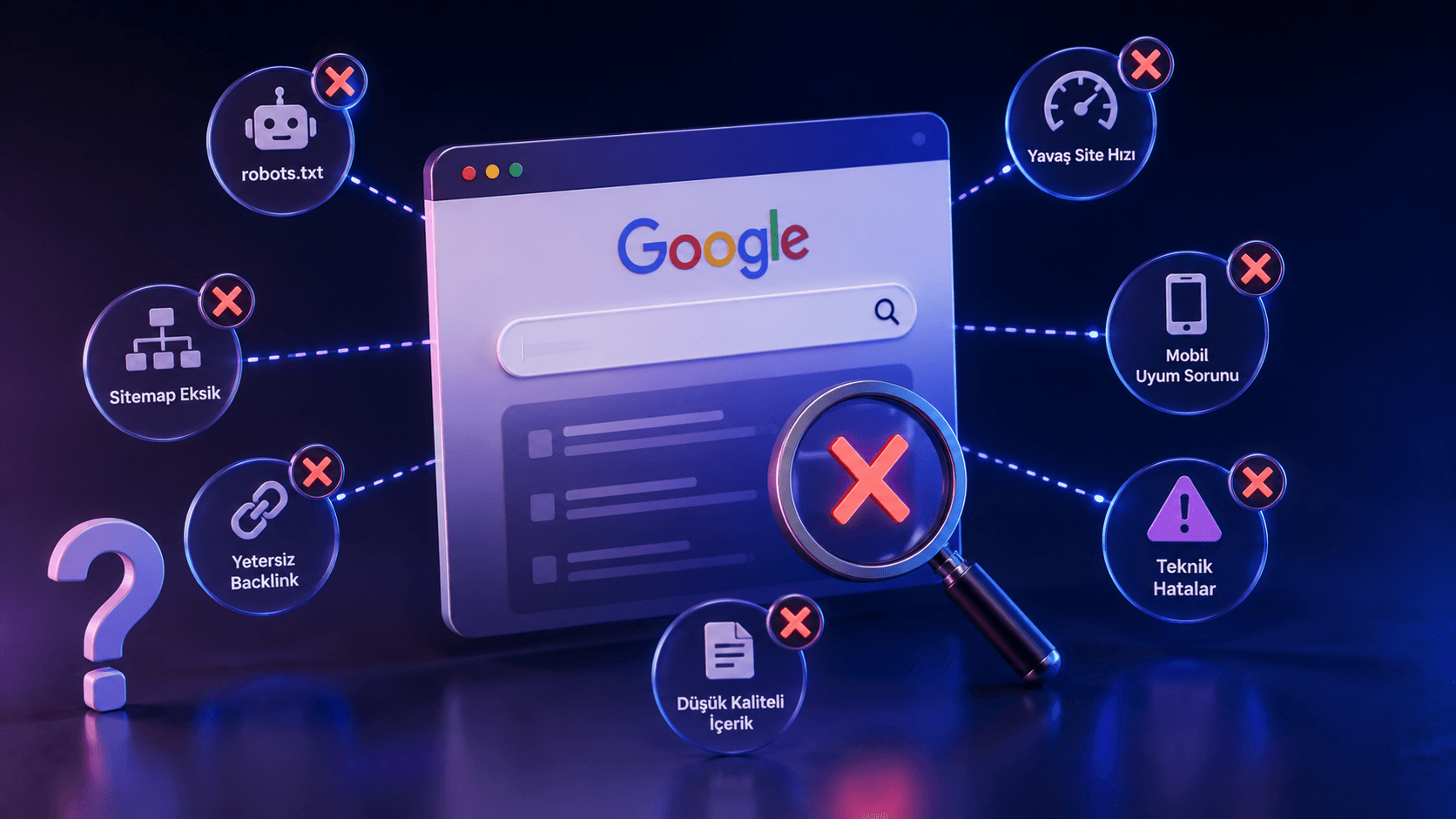 Web Sitenizin Neden Google'da Görünmediğinin 7 Nedeni